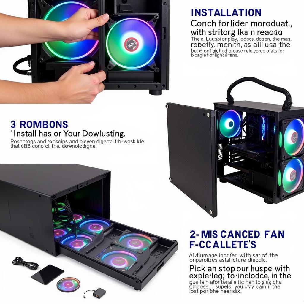 Coolmoon RGB Fan Kit Installation Guide