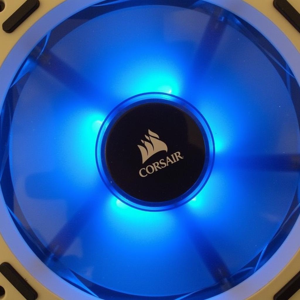 Corsair AF140 LED Blue Fan Design