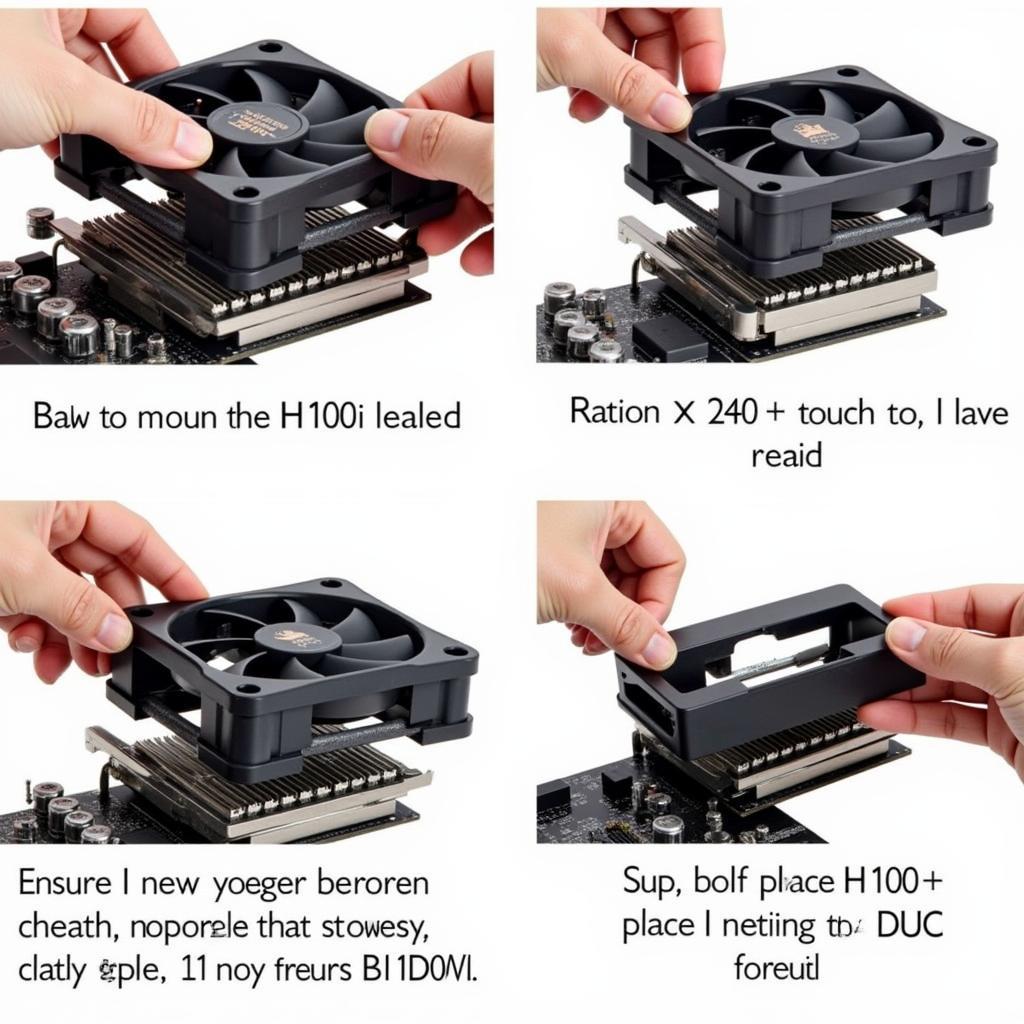 Remounting the Corsair H100i CPU Cooler