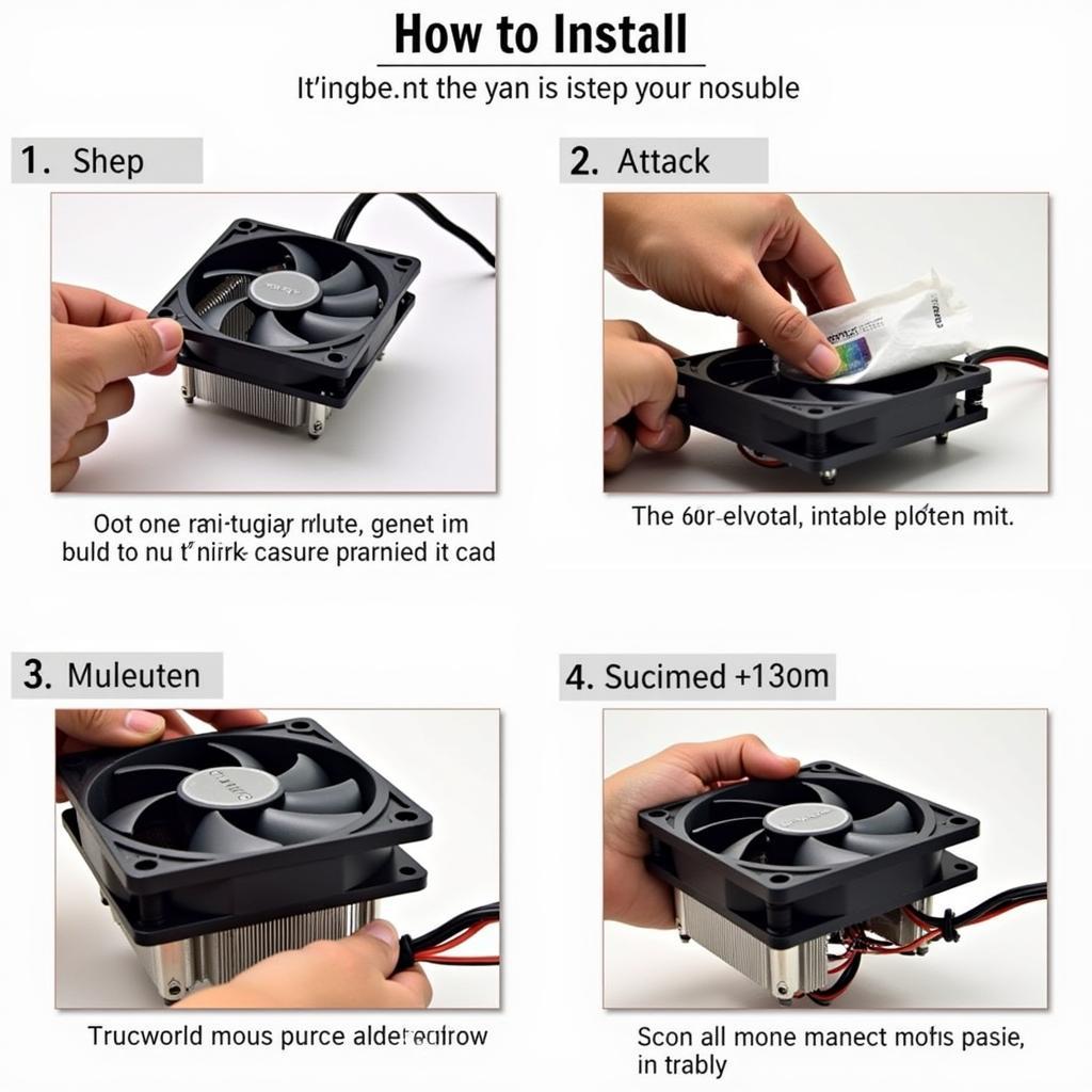 Installing a CPU Cooler with a 120mm Fan