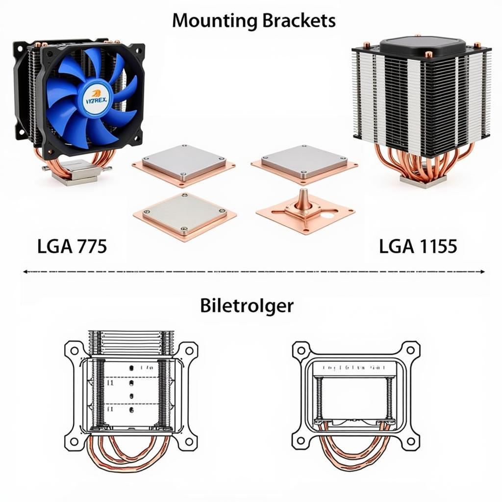 CPU Fan 775 and 1155 Compatibility