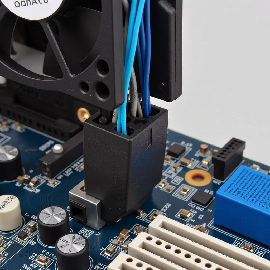 CPU Fan Connected to Motherboard