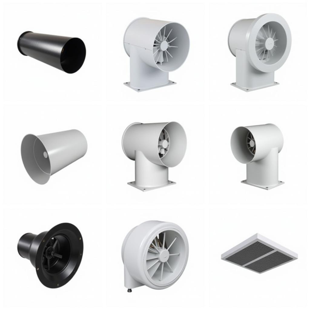 Different Types of Cylindrical Extractor Fans