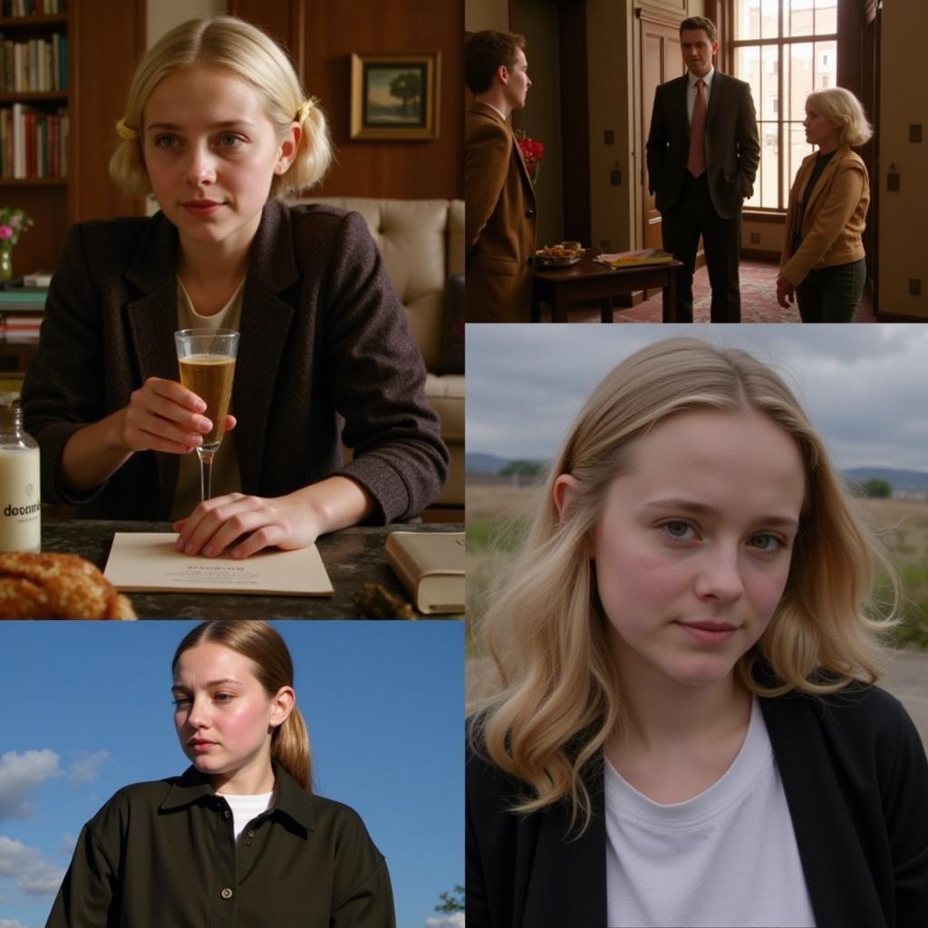 Dakota Fanning in her early roles