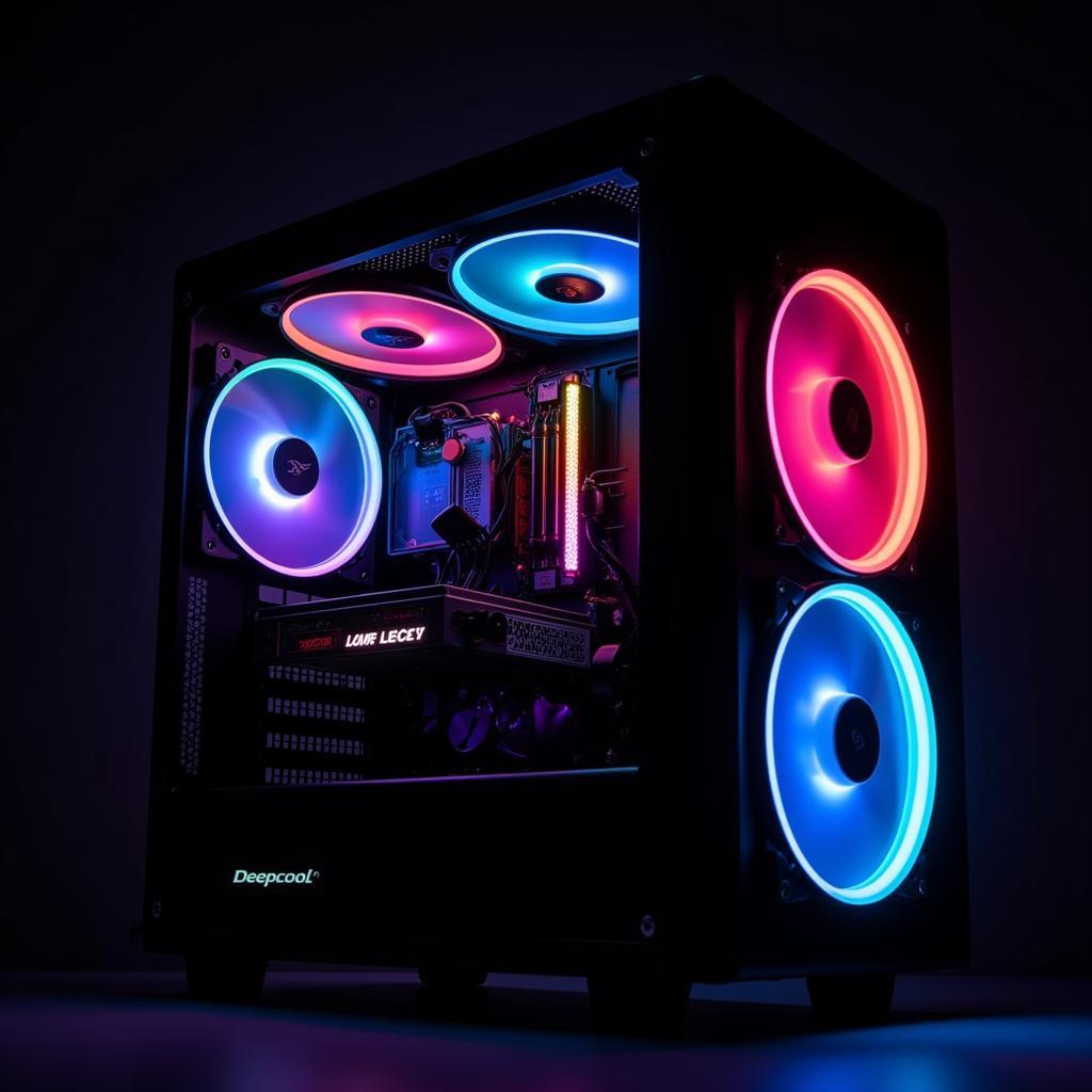 Deepcool 120mm Fan RGB Lighting Showcase