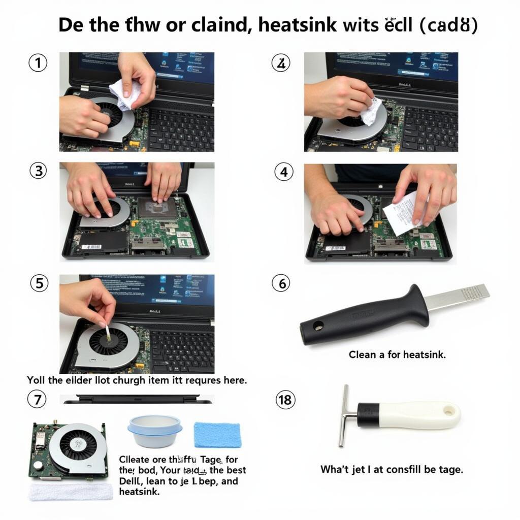 Cleaning a Dell E6420 Fan