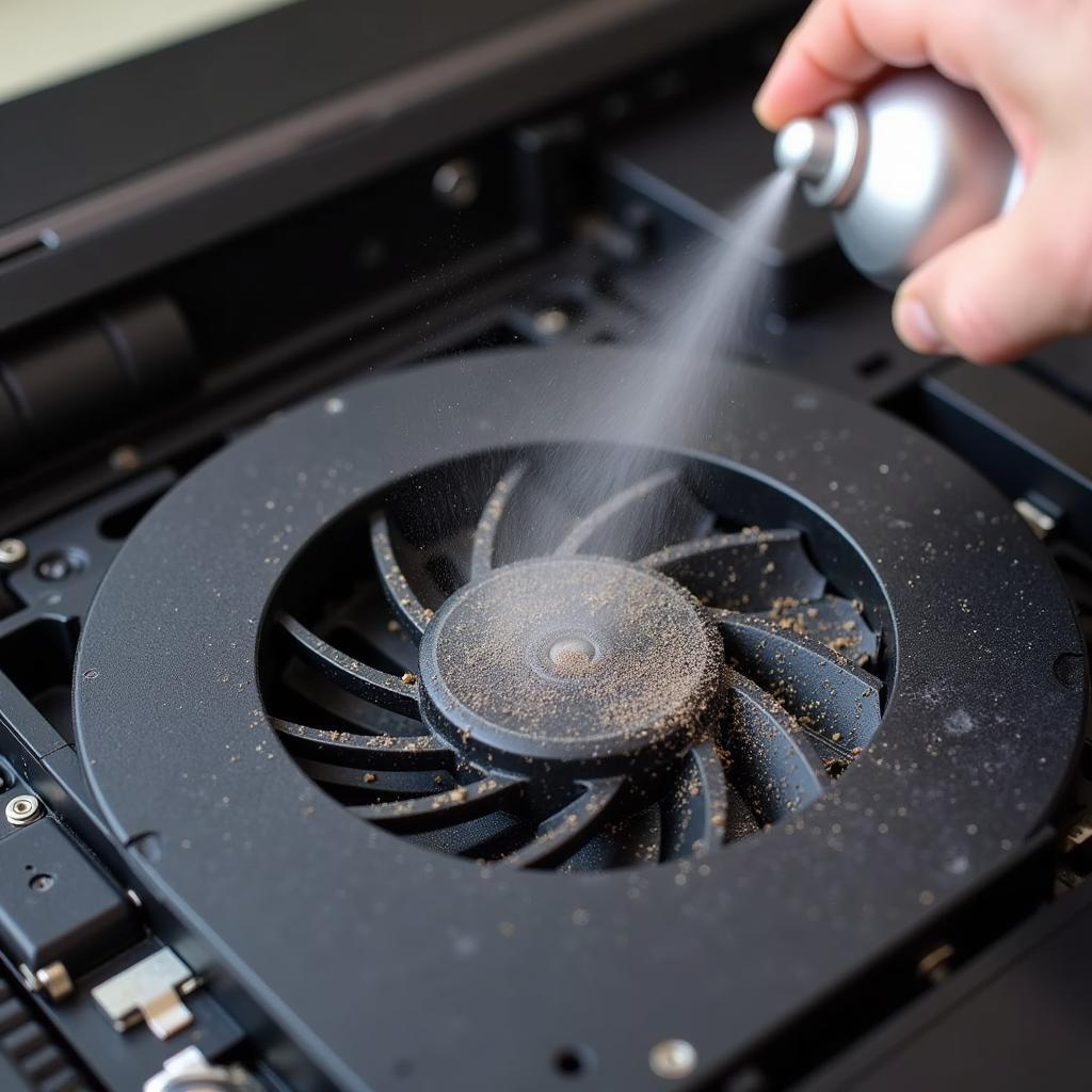 Dell Laptop Fan Cleaning