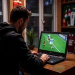 Dell Latitude E5550 Football Fan Streaming Live Match