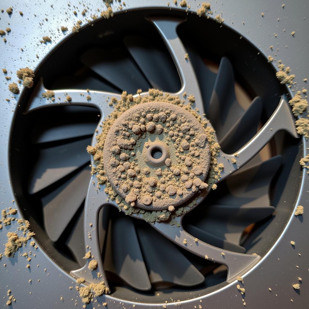 Dell Latitude E6420 Fan Dust Accumulation