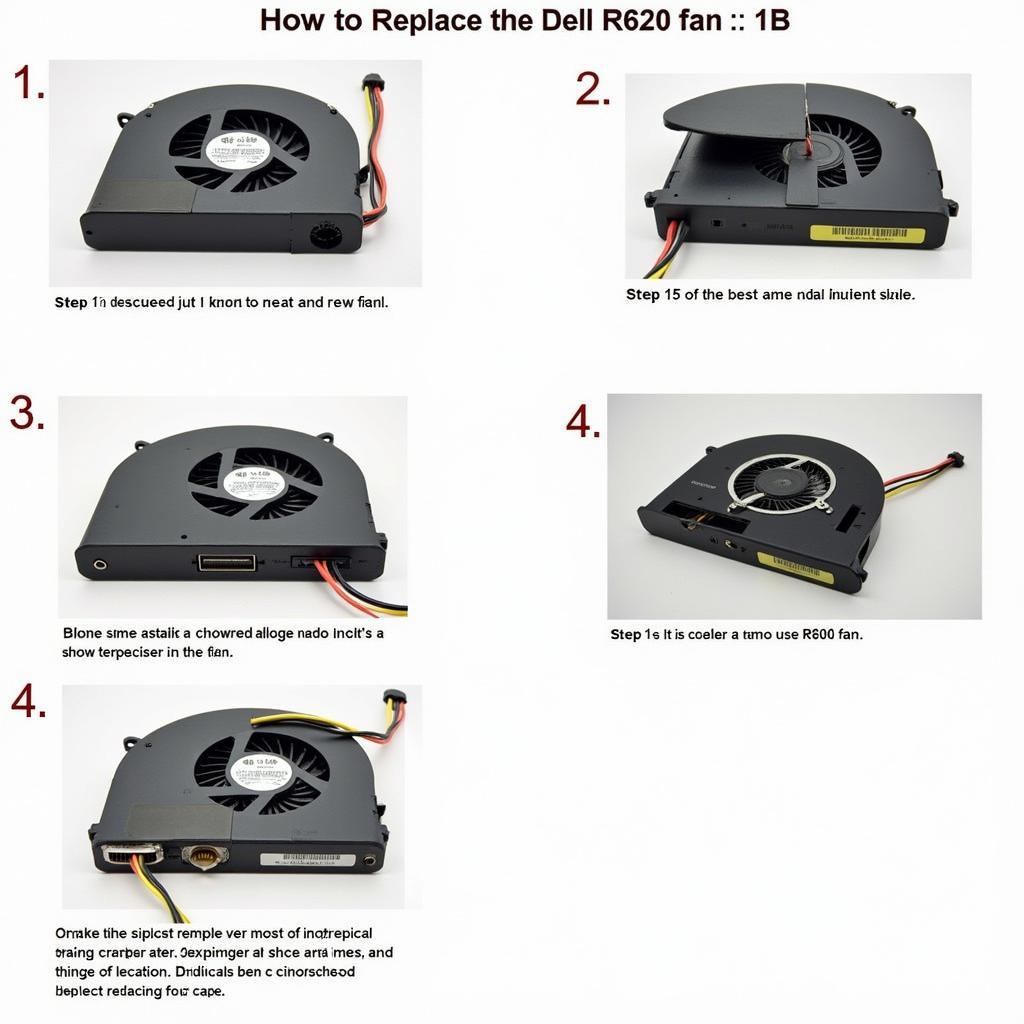 Dell R620 Fan 1B Replacement Process