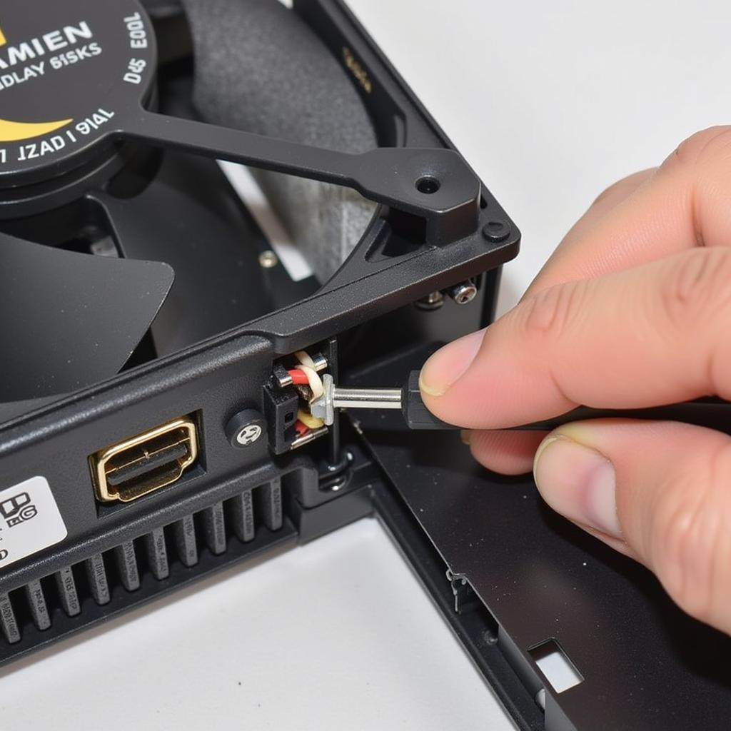 Detaching the Cooler Master MA610P Fan Clips