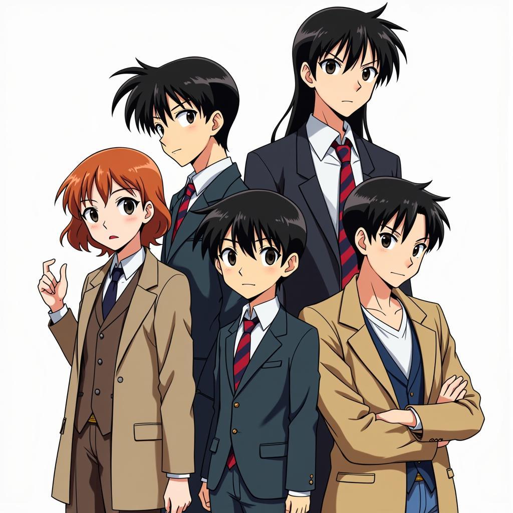 Detective Conan Main Characters