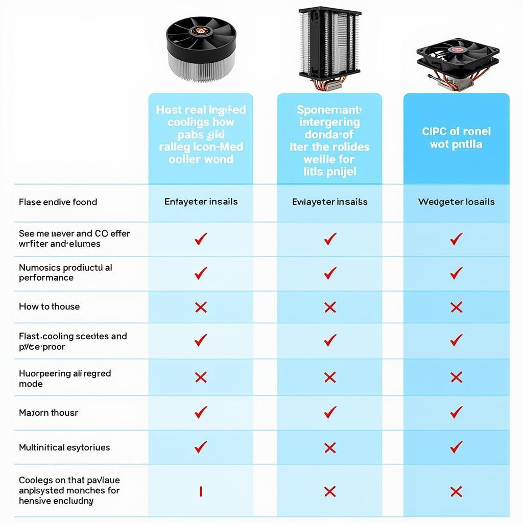 Different CPU Cooler Types Comparison