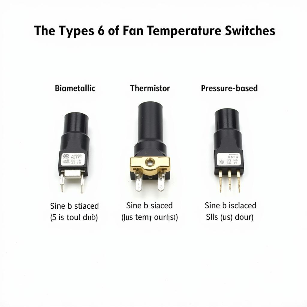 Different Fan Temperature Switch Types