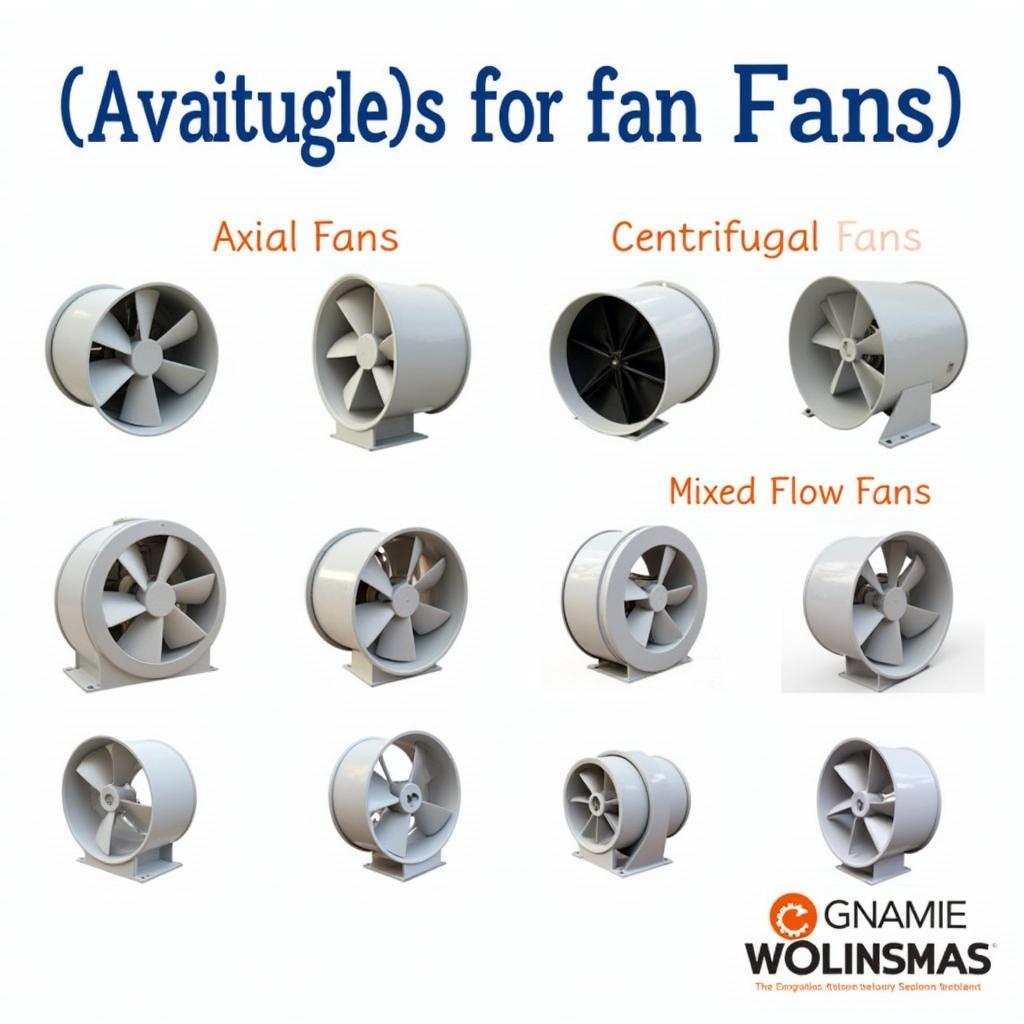 Different Types of Fans