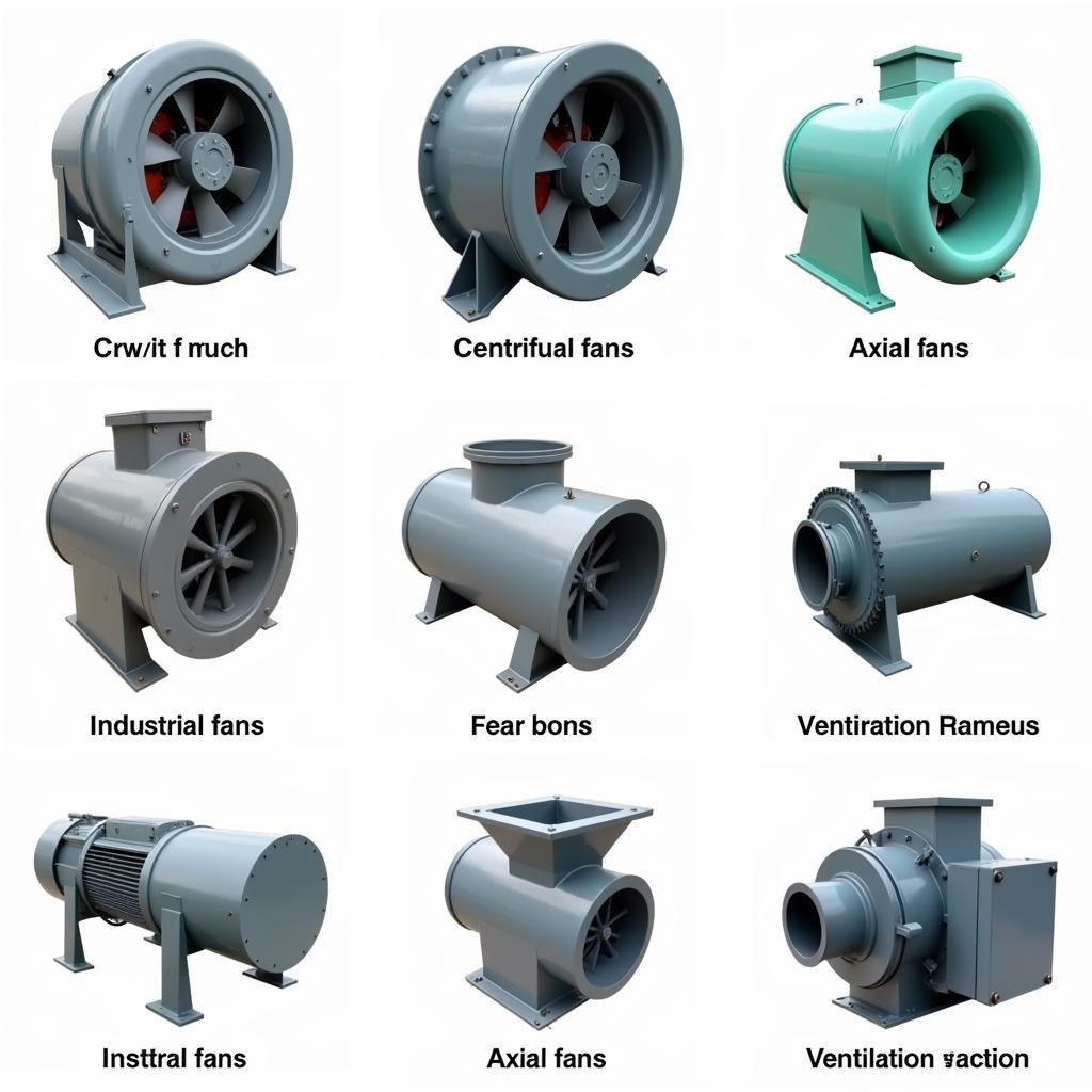 Different Types of Industrial Fans