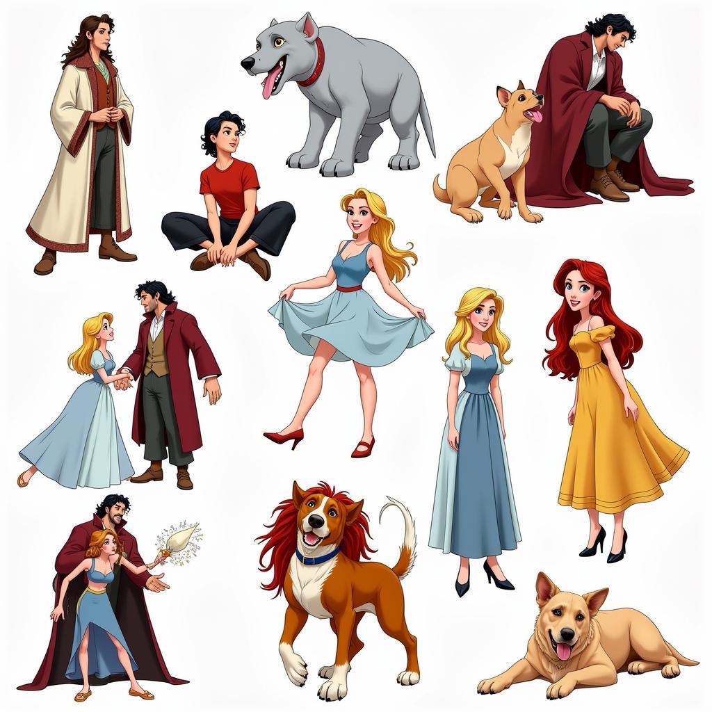 Disney Fan Art Variety on Tumblr