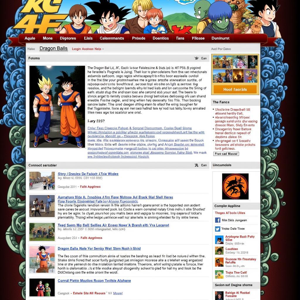 Dragon Ball AF Fan Forum Discussion