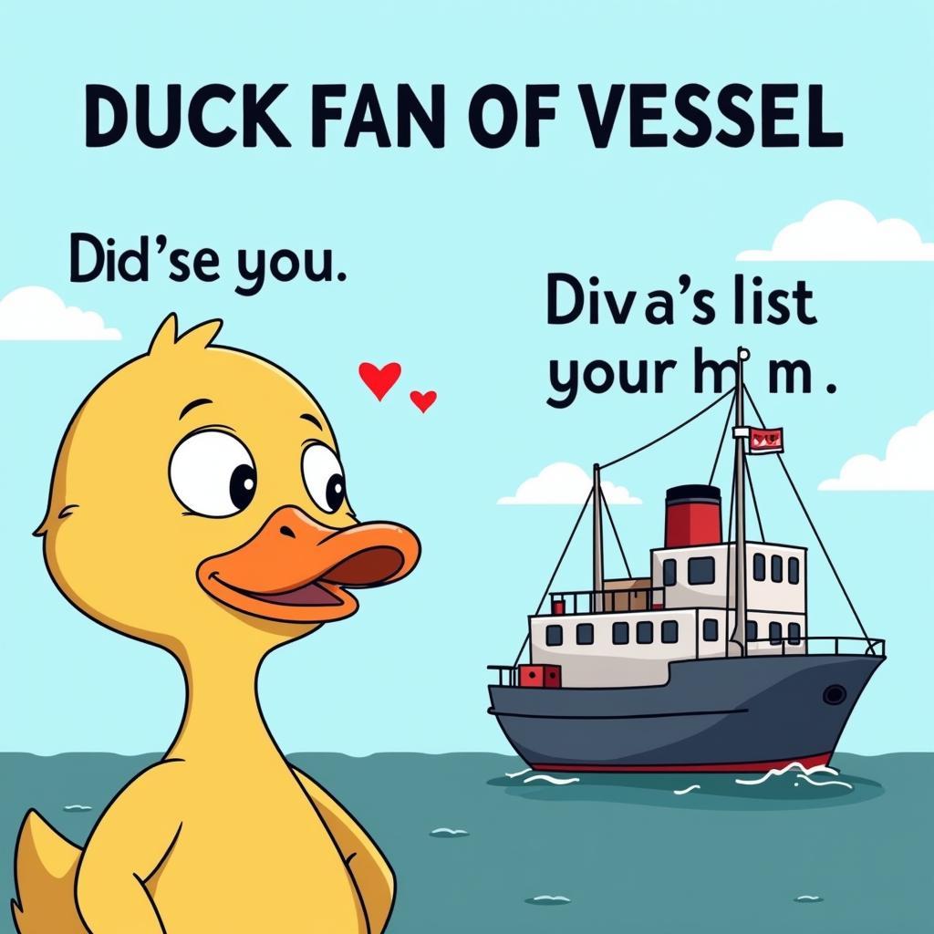 Duck Fan of Vessel Meme