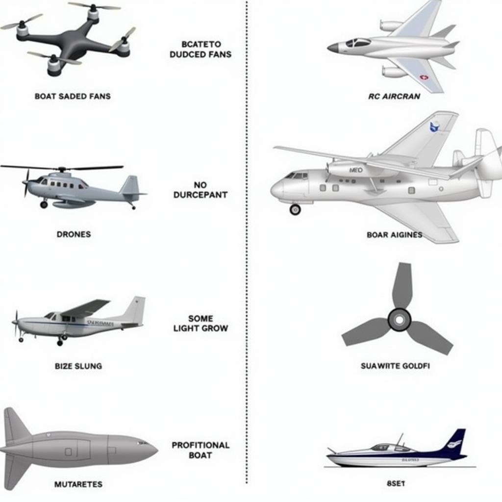 Applications of Ducted Fans and Propellers