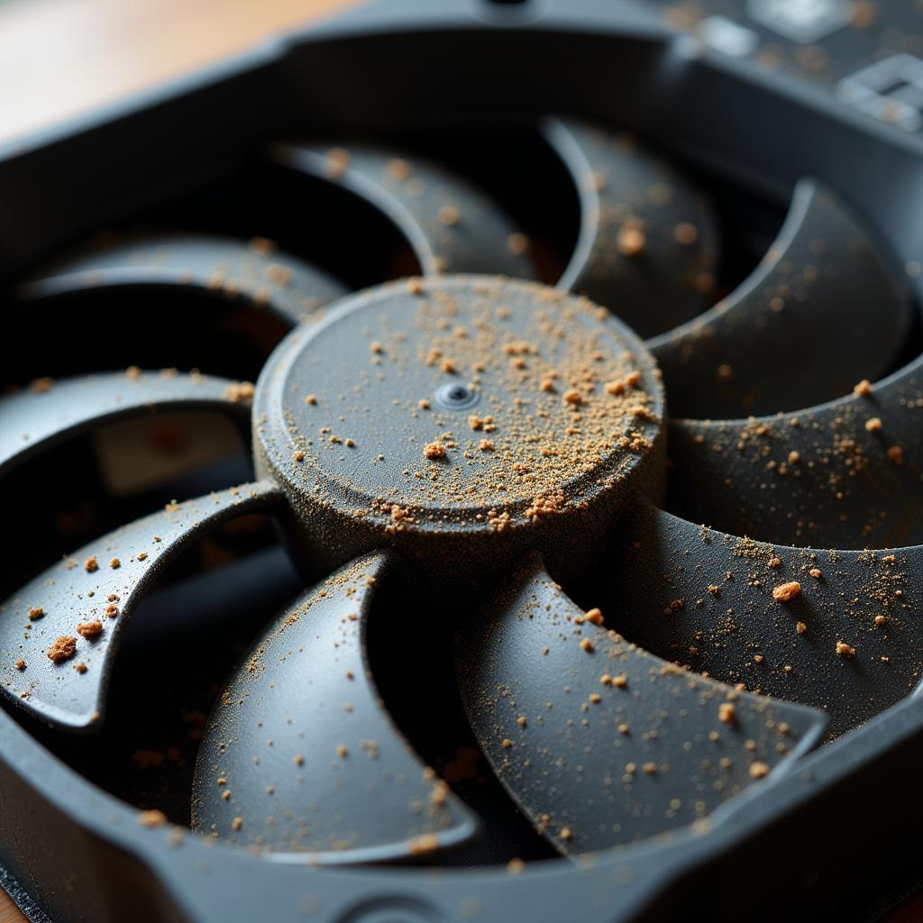 Dust Buildup on CPU Fan