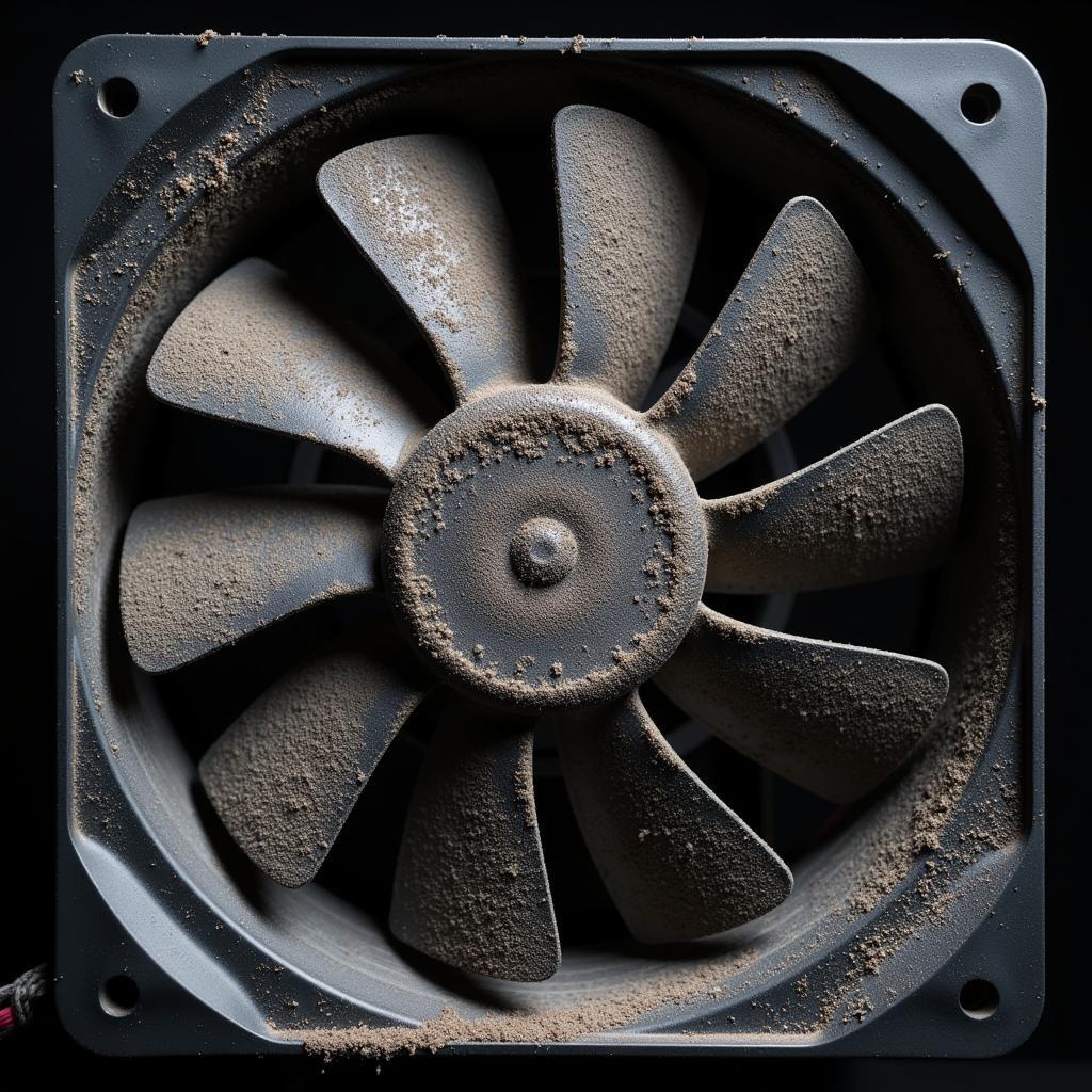 Dust Buildup on PC Fan