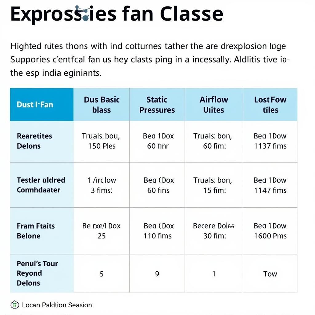 Dust Explosion Classes and Fan Selection