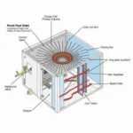 DX Fan Coil Unit Components Diagram