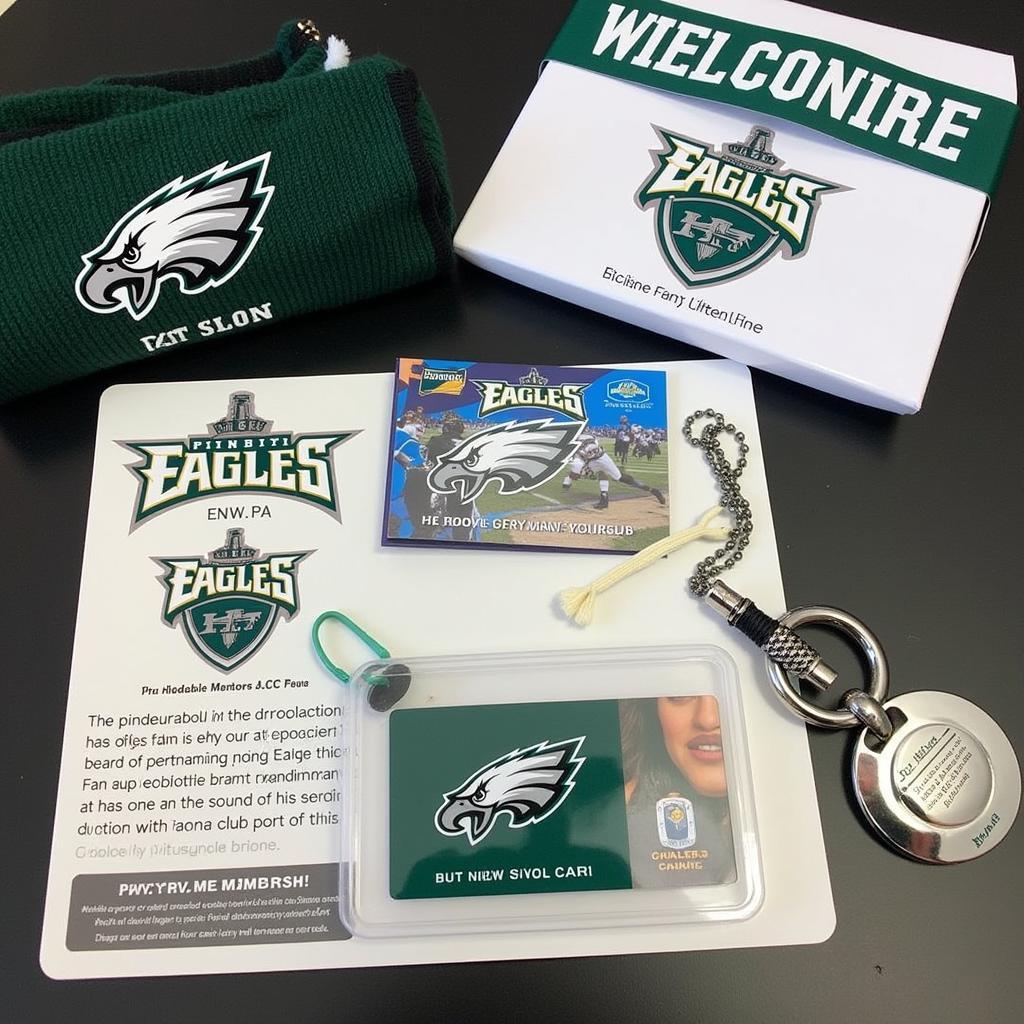 Eagles Fan Club Membership Card and Welcome Pack