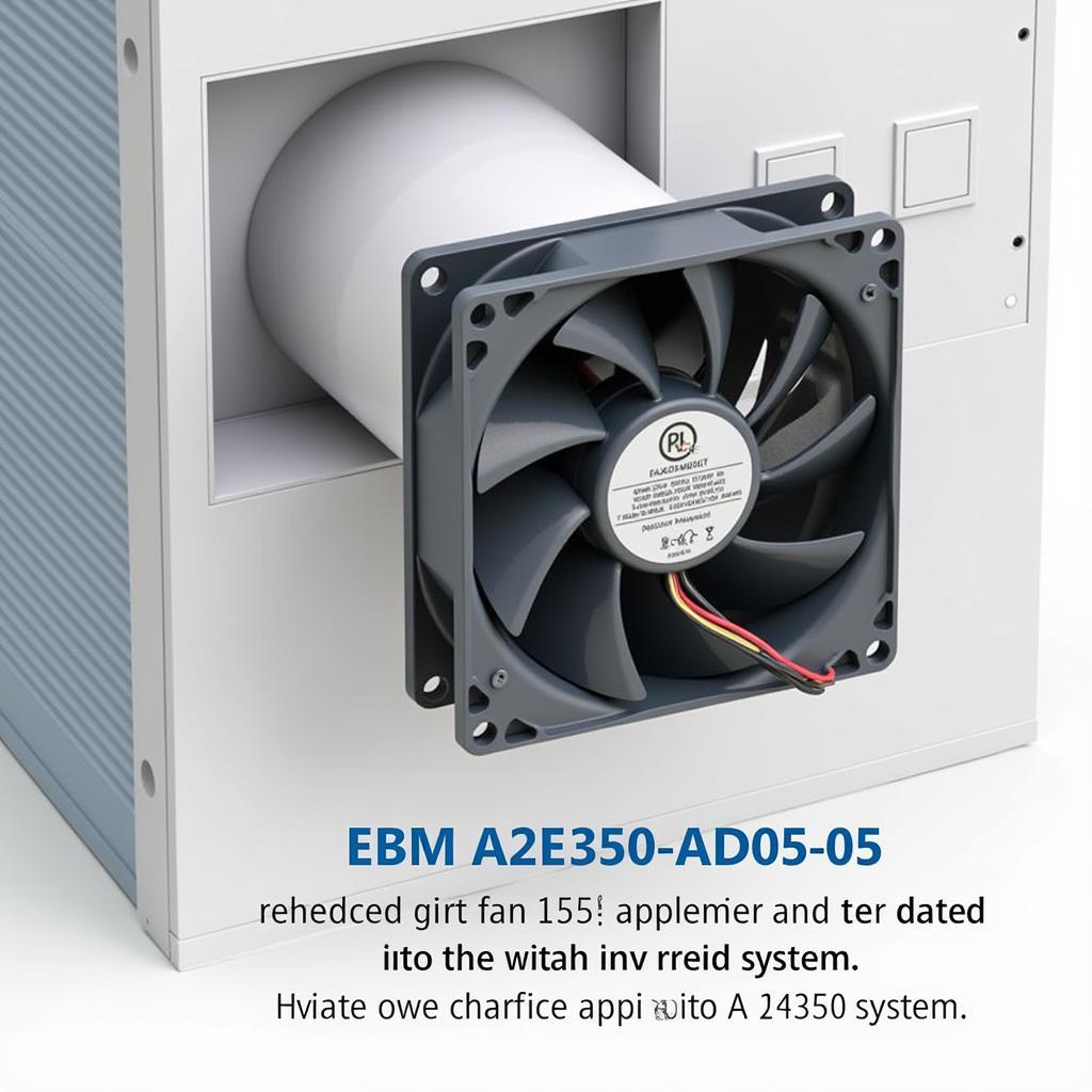 EBM A2E250-AD05-05 in HVAC System