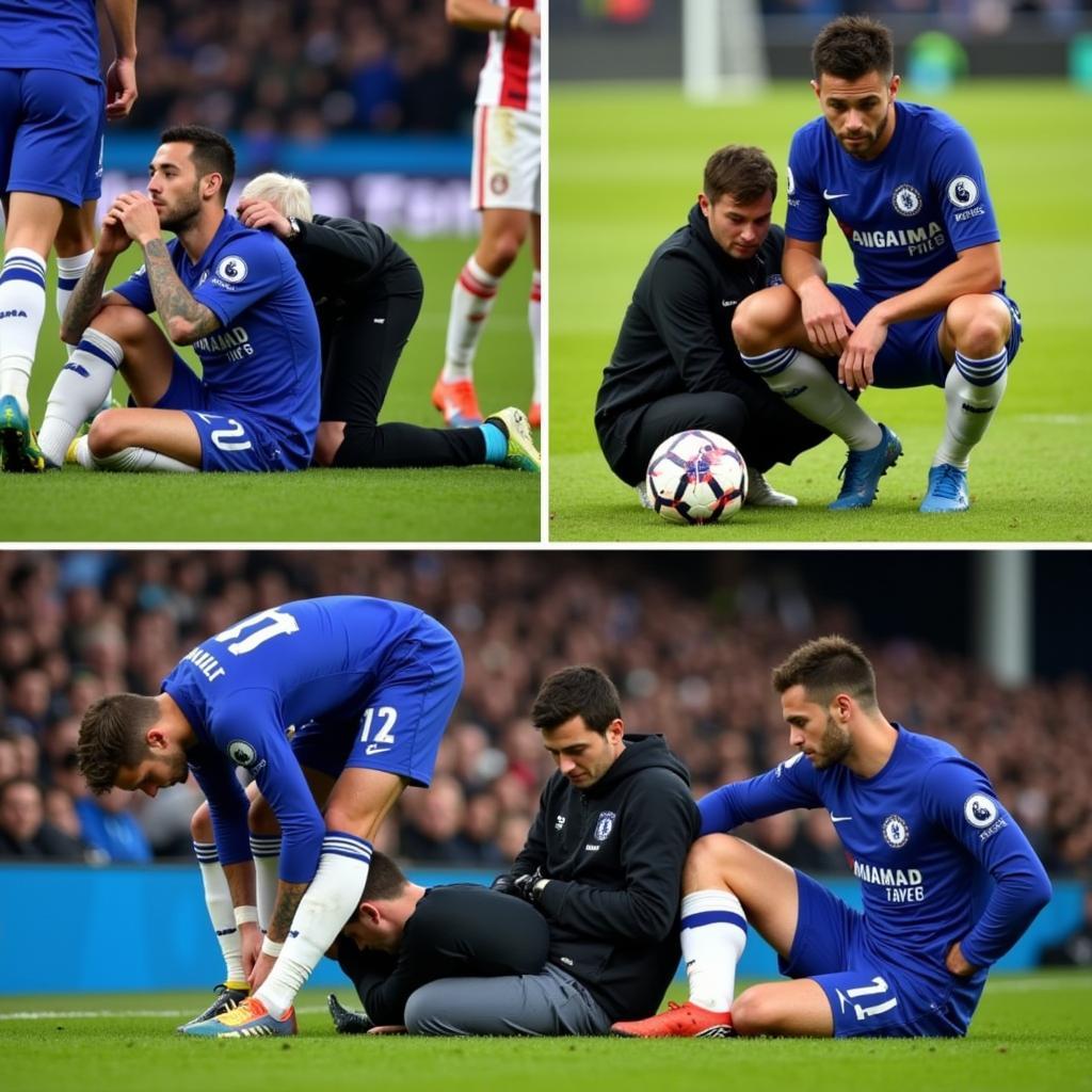 Eden Hazard grappling with injuries during his time at Real Madrid