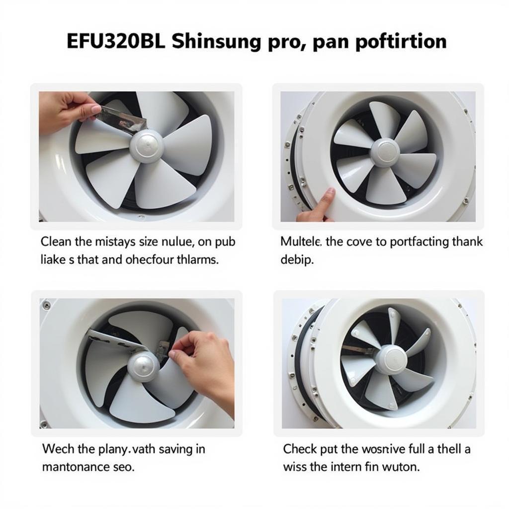 Maintaining the EFU320BL Shinsung Fan