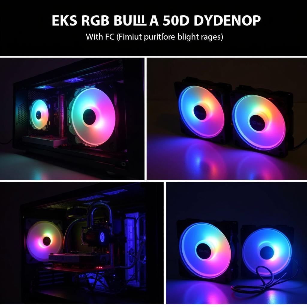 EK RGB Fan Lighting Effects