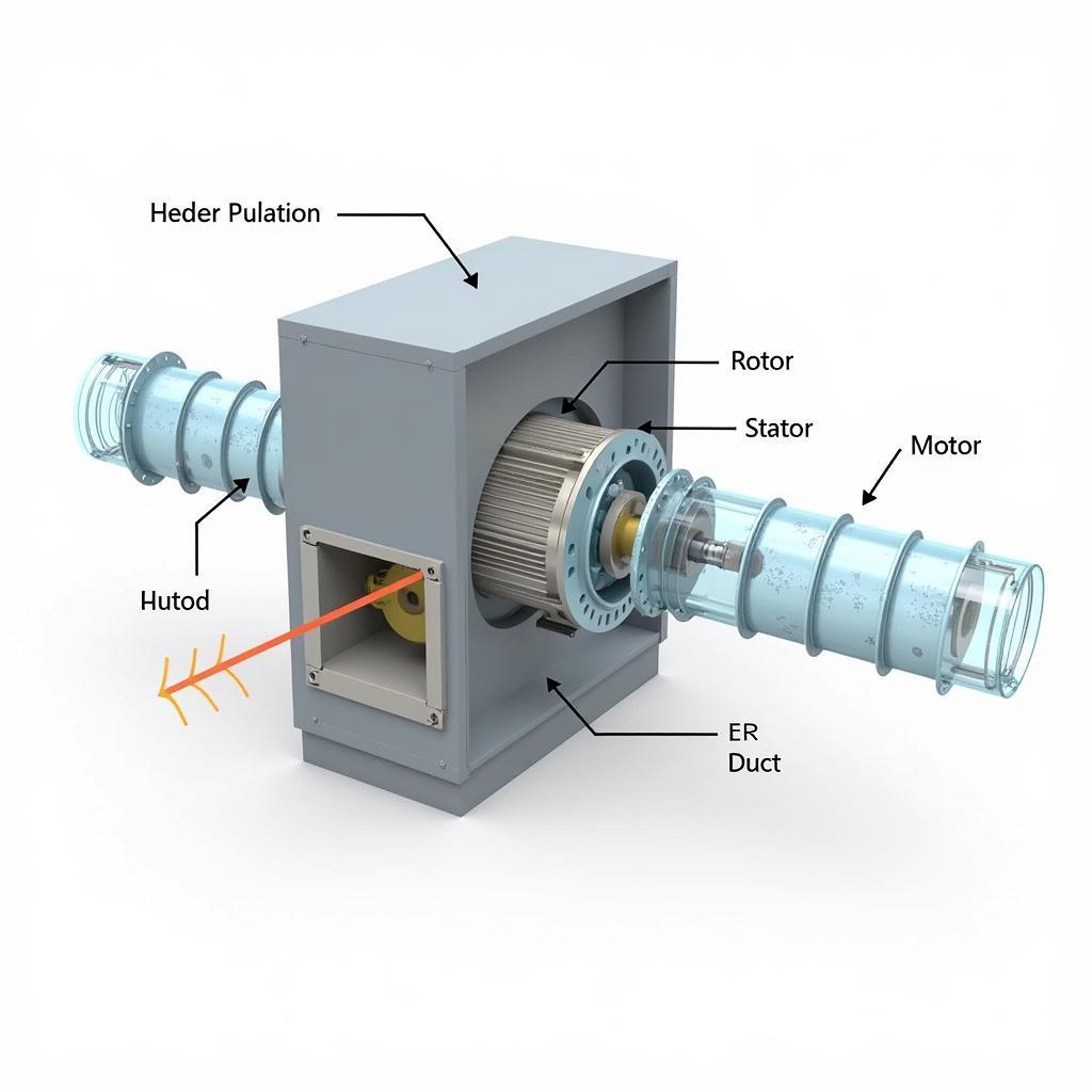 Electric Ducted Fan Components Diagram