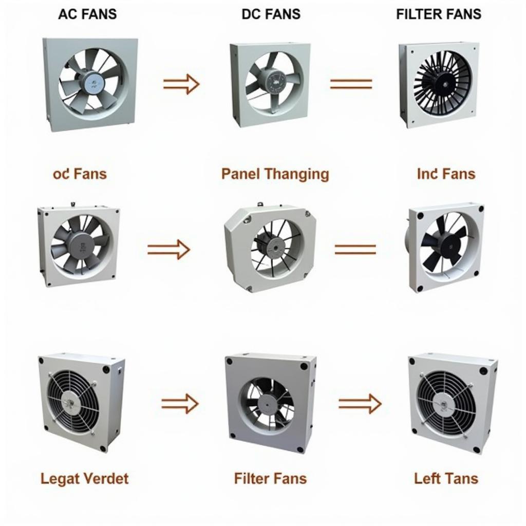 Different Types of Electrical Panel Fans