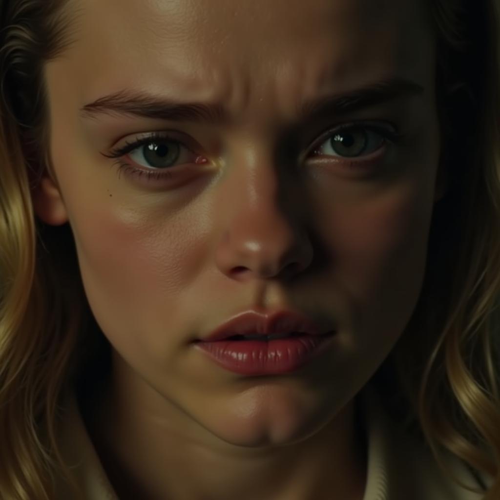 Elle Fanning in an emotionally charged scene from Ginger & Rosa, highlighting her acting prowess and the film's dramatic intensity.