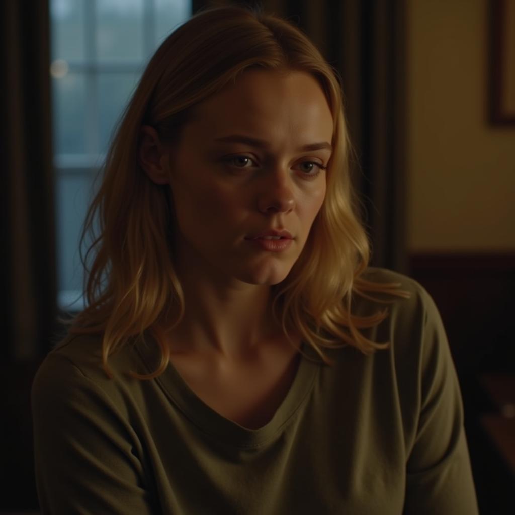 Elle Fanning in an independent film scene