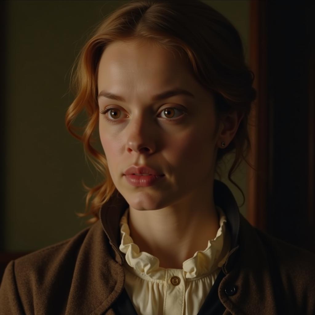 Elle Fanning in The Beguiled, showing subtle expressions