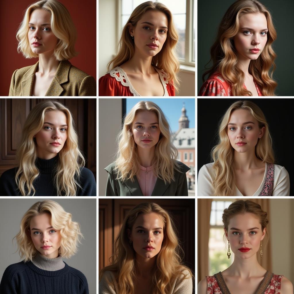 Montage of Elle Fanning in different film roles