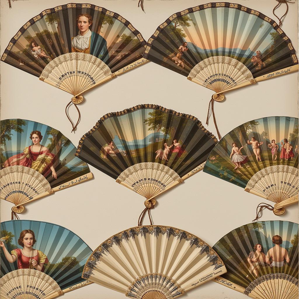 18th Century European Hand Fans