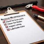 Exhaust Fan Maintenance Checklist