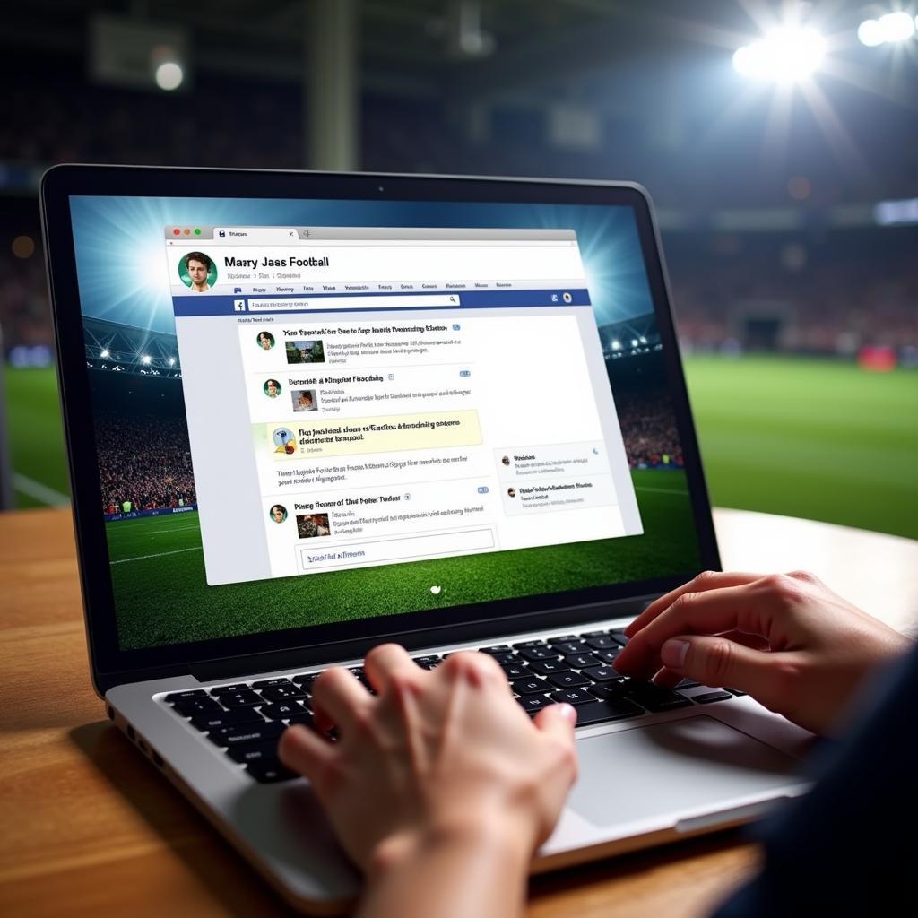 Connecting with Football Fans via Facebook Inbox Messaging