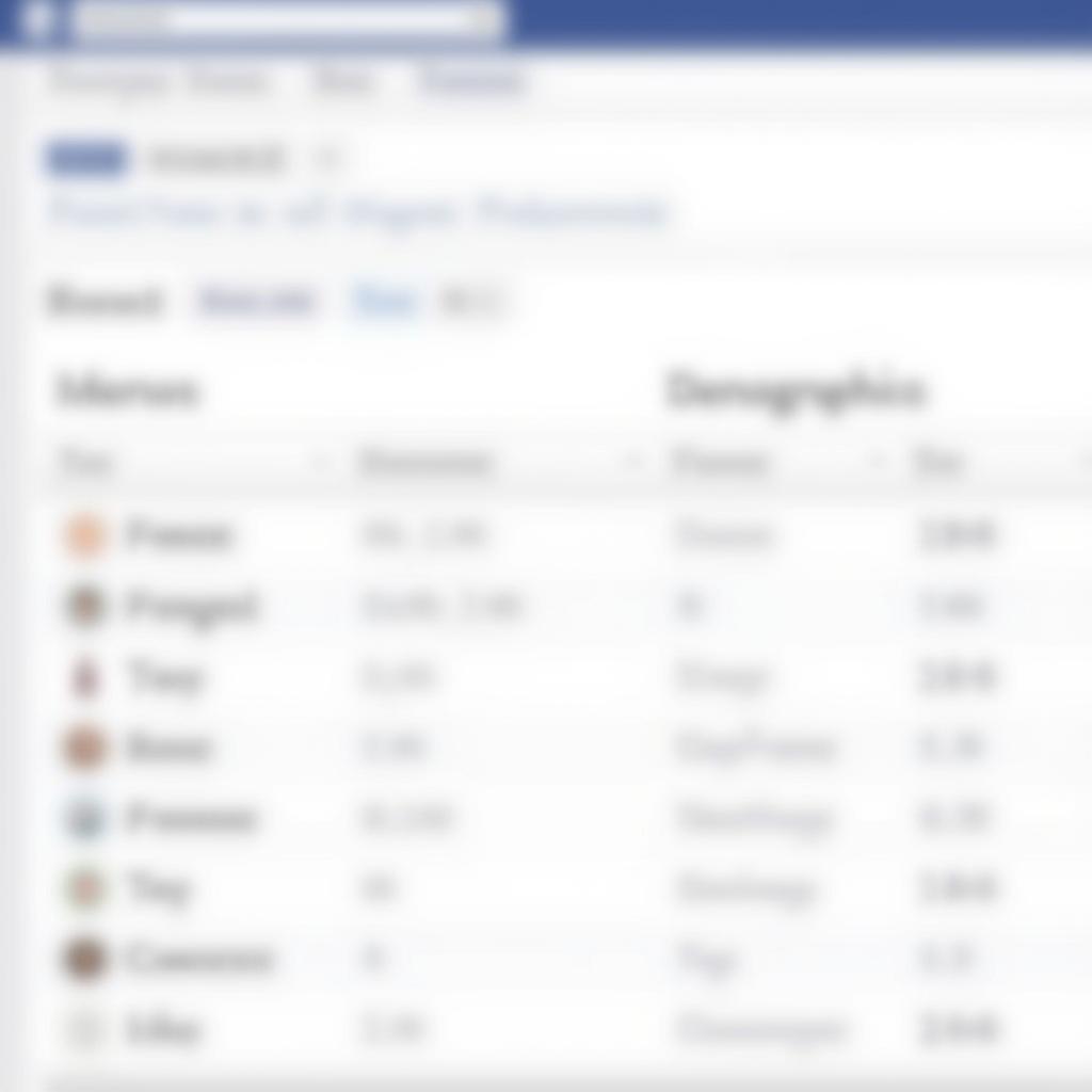 Analyzing Facebook Insights for Top Fan Identification