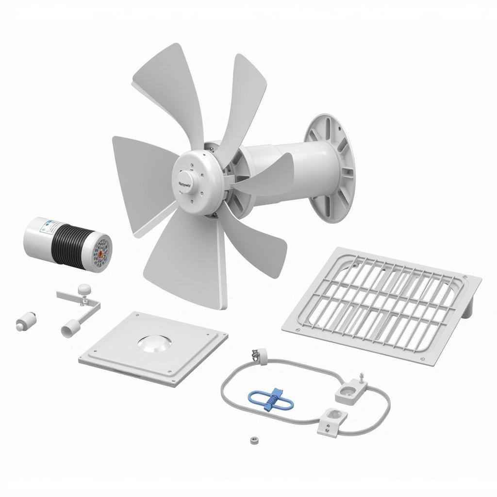 Fan 230V-KG4266 Quat Dien Components