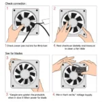 Fan 40x40x10 NMB-1604KL-04W-B59 Troubleshooting