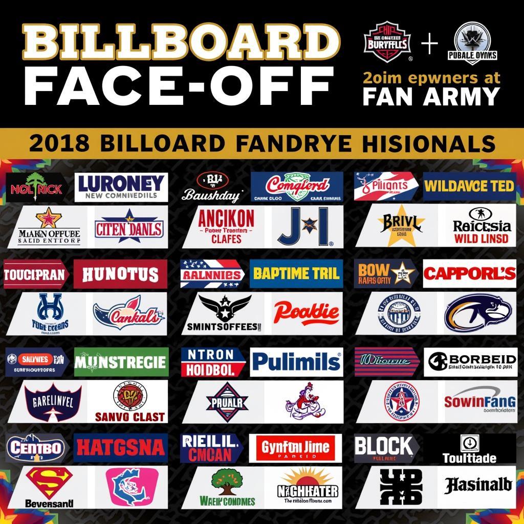 Fan Army Vote 2018 Billboard Face-Off