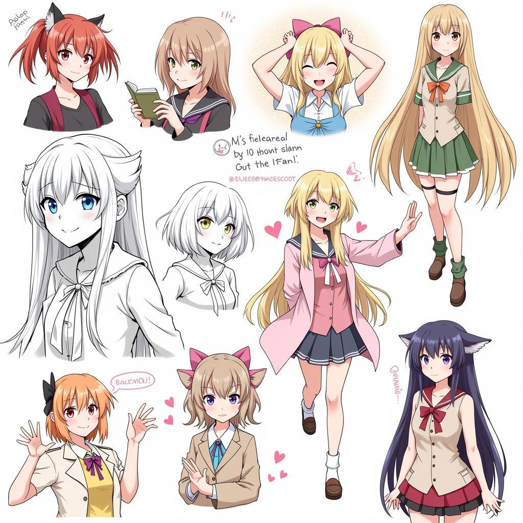 Fan Asuka Kirara Fan Art Examples