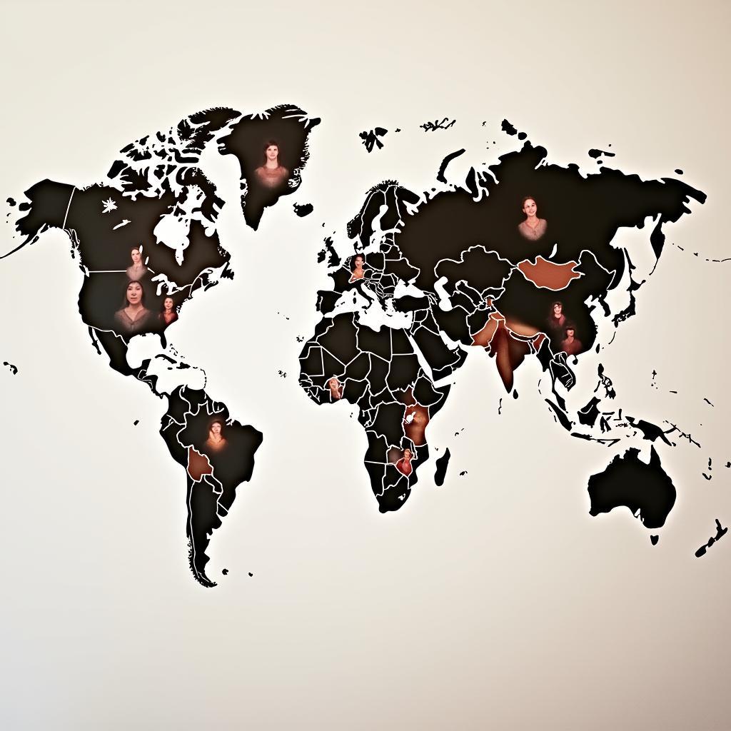 Fan Bing Bing as a global icon, featured on multiple Cosmopolitan covers around the world.