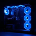 Fan Coolwind 120mm Blue PC Case Installation