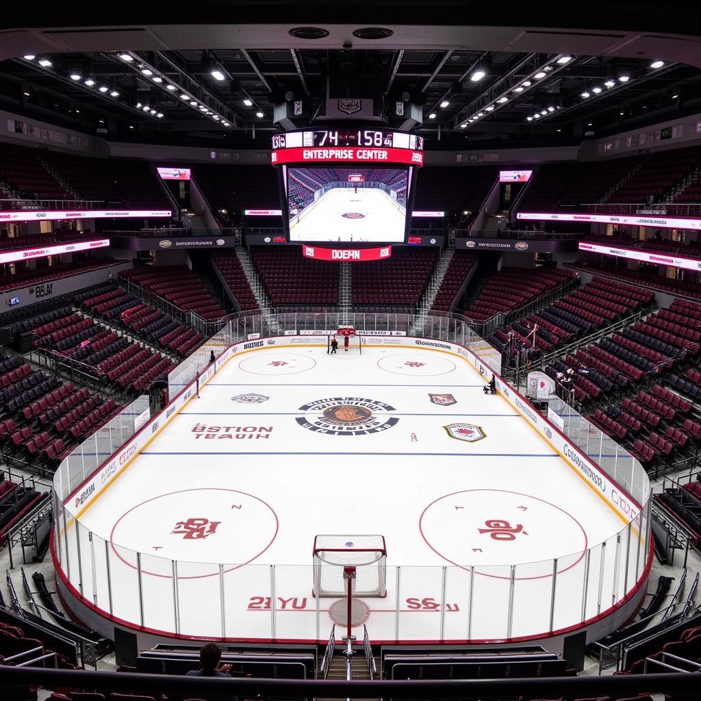 Panoramic View from the Fan Deck at Enterprise Center